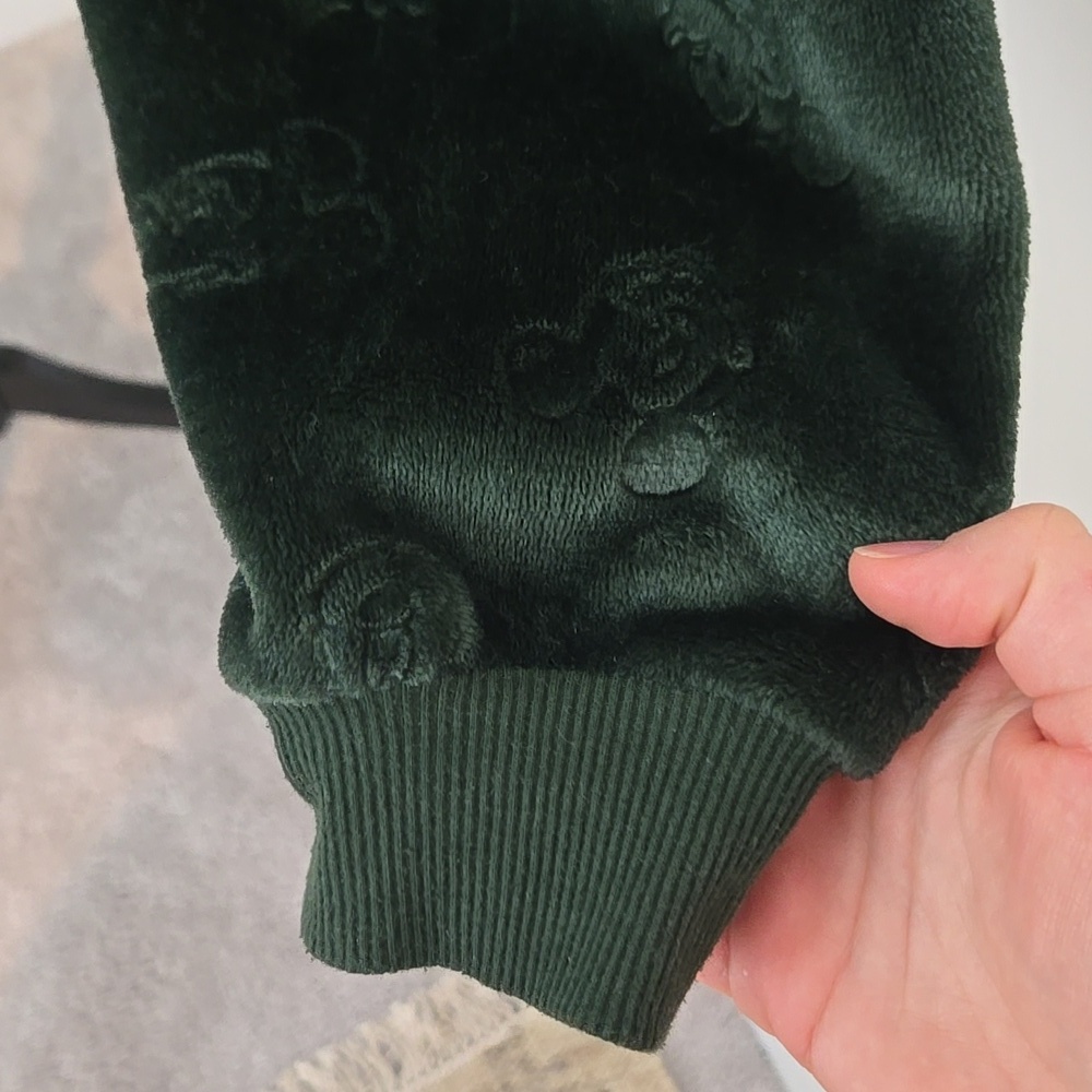 Dark Green Disney Mickey Printed Sweatshirt - Picture 4 of 7